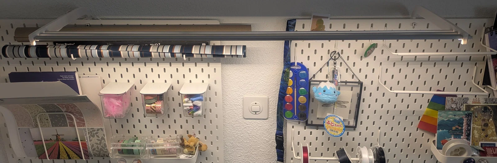 Giá đỡ đèn LED cho bảng IKEA SKÅDIS - Image 1