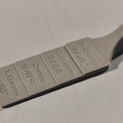Thước Đo Độ Cao Pickup Guitar
