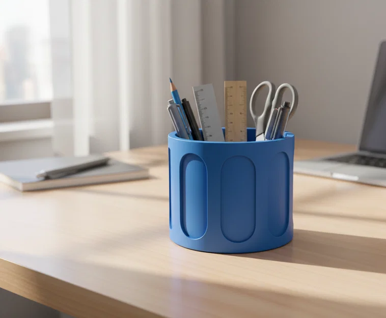 Ống cắm bút để bàn 3D (Organizer) - Gọn gàng, tinh tế, dễ in - Image 2