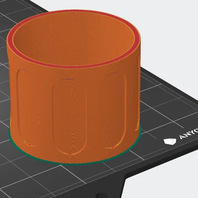 Ống cắm bút để bàn 3D (Organizer) - Gọn gàng, tinh tế, dễ in