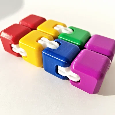 Infinity Cube - Khối lập phương vô tận giải trí in 3D