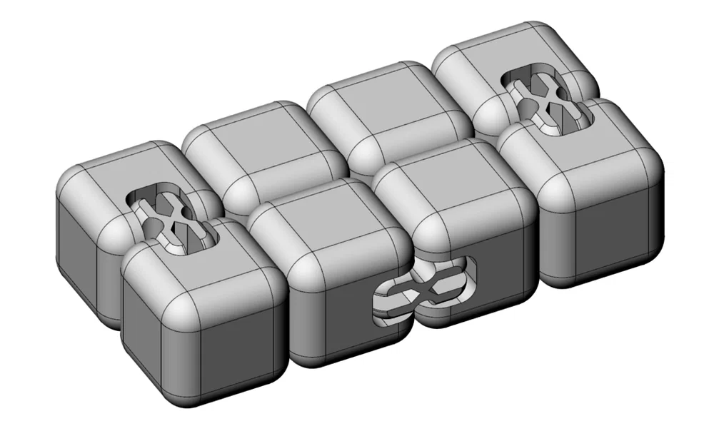 Infinity Cube - Khối lập phương vô tận giải trí in 3D - Image 5