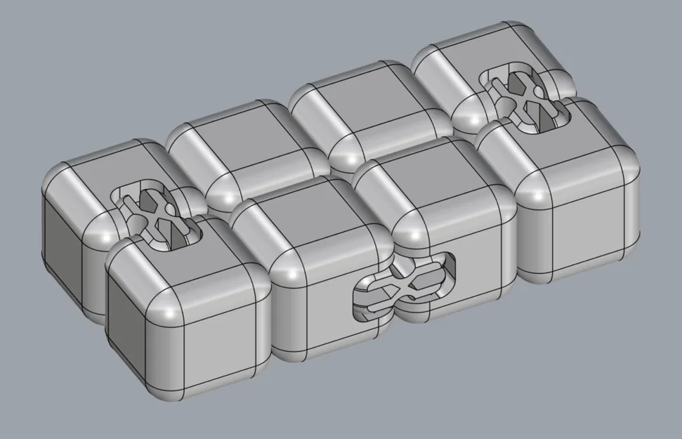 Infinity Cube - Khối lập phương vô tận giải trí in 3D - Image 6