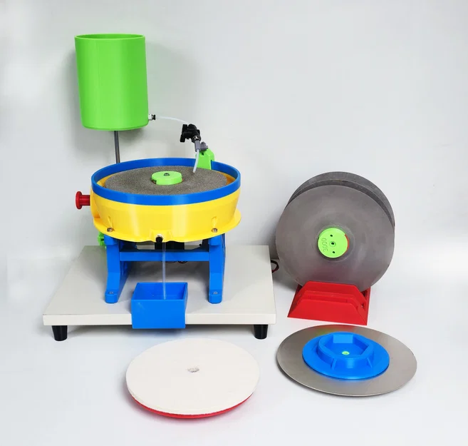 Máy mài đá Flat Lap với đĩa mài cố định bằng cơ khí - Image 11