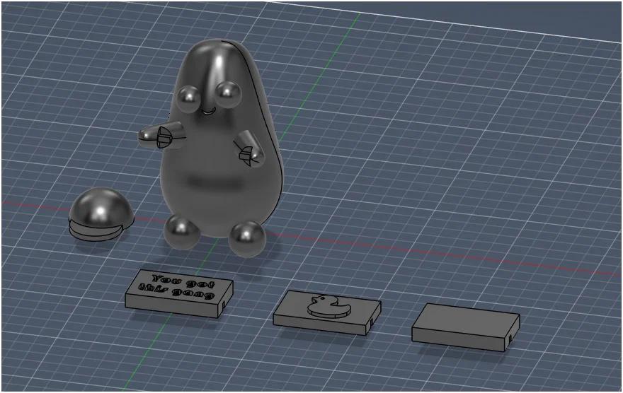 Mô hình Positive Potato - Chú khoai tây để bàn cực đáng yêu - Image 1