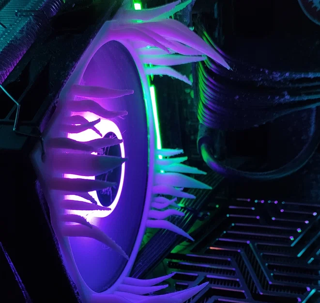 Ốp quạt tản nhiệt 120mm độc đáo - Phụ kiện trang trí máy tính - Image 2