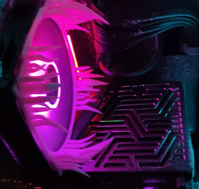 Ốp quạt tản nhiệt 120mm độc đáo - Phụ kiện trang trí máy tính - Image 3
