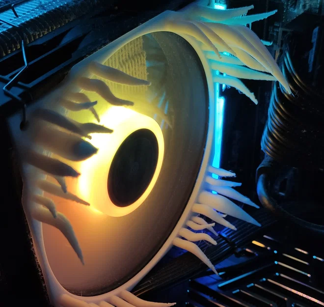 Ốp quạt tản nhiệt 120mm độc đáo - Phụ kiện trang trí máy tính - Image 4