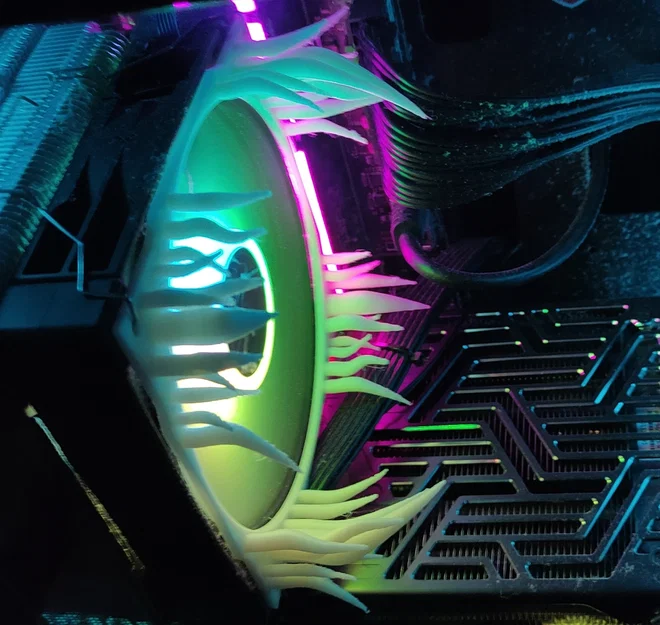 Ốp quạt tản nhiệt 120mm độc đáo - Phụ kiện trang trí máy tính - Image 6