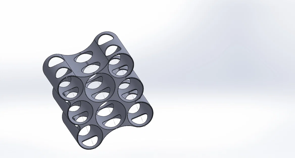 Khay Đựng Bình Nước Và Bình Giữ Nhiệt 3D - Giải Pháp Sắp Xếp Gọn Gàng - Image 1