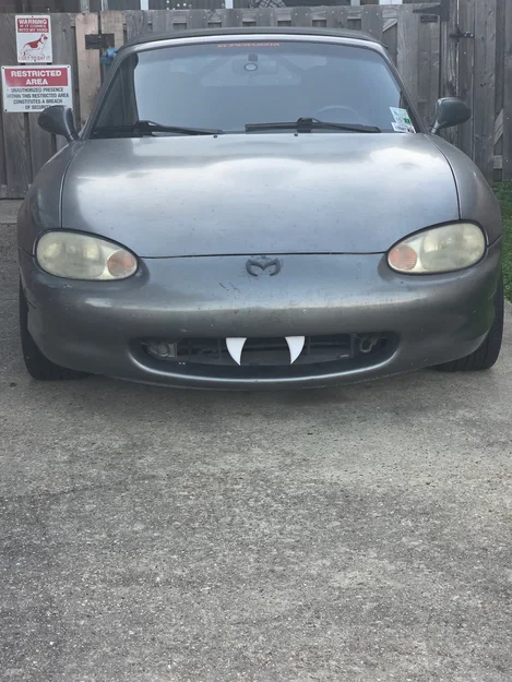 Bộ răng 3D trang trí cản trước cho xe Mazda Miata NB1 - Image 3