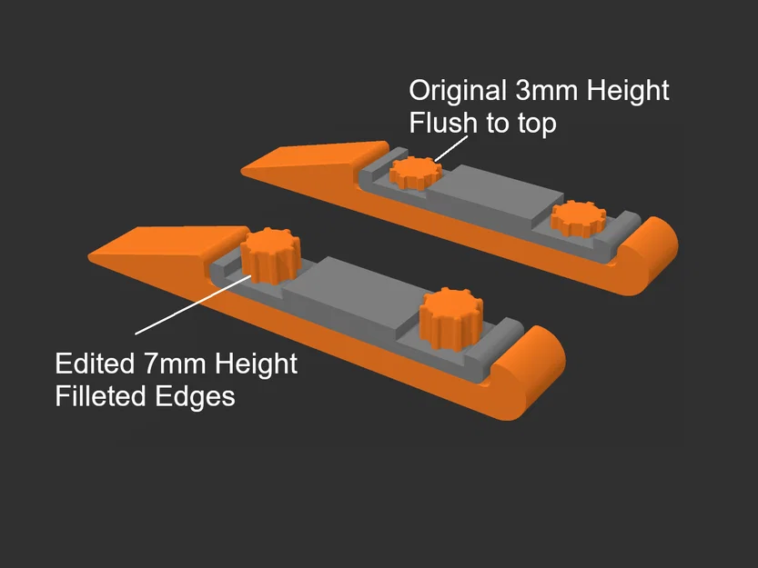 Ốc vít cho thanh chà nhám (loại lớn) - Dành cho bộ Sanding Sticks của fuchsr - Image 1