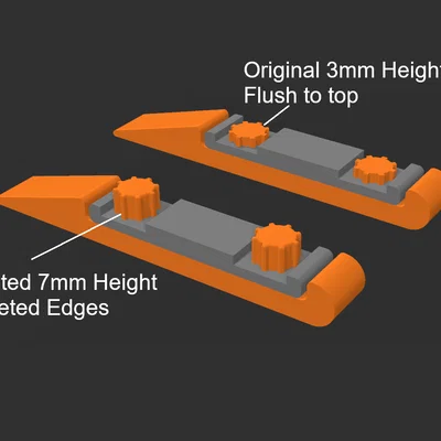Ốc vít cho thanh chà nhám (loại lớn) - Dành cho bộ Sanding Sticks của fuchsr