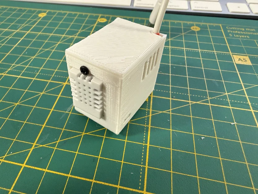 Hộp Bảo Vệ Cảm Biến DHT22 Cho Dự Án Home Assistant (3D Printing) - Image 1