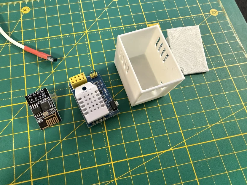 Hộp Bảo Vệ Cảm Biến DHT22 Cho Dự Án Home Assistant (3D Printing) - Image 2