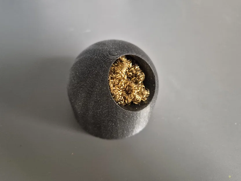 Hộp đựng bùi nhùi đồng vệ sinh mũi hàn nhỏ gọn cho thợ điện tử - Image 1