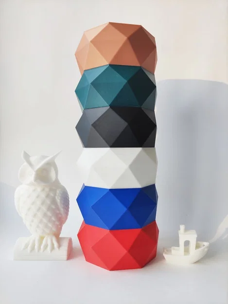 Hộp đựng đồ đa năng thiết kế hình học hiện đại (Office Organizer) - Image 4