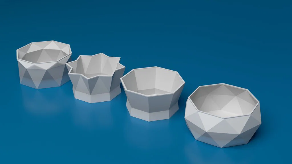 Hộp đựng đồ đa năng thiết kế hình học hiện đại (Office Organizer) - Image 5