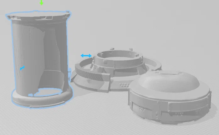 Mô hình 3D Bể chứa Cryo (Cryogenic Tank) - Image 1