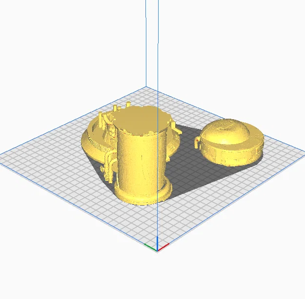 Mô hình 3D Bể chứa Cryo (Cryogenic Tank) - Image 2
