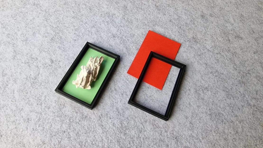 Khung Tranh Nhỏ (80x50mm) - Không kèm mặt sau - Image 3