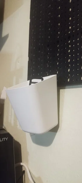 Ngàm treo hộp IKEA SUNNERSTA cho bảng đục lỗ Parkside - Image 1