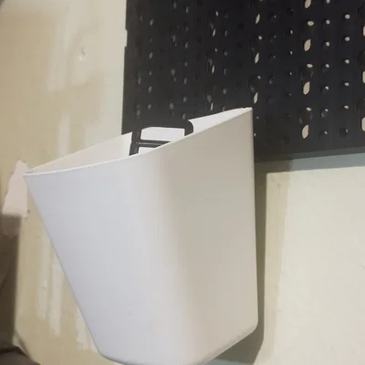 Ngàm treo hộp IKEA SUNNERSTA cho bảng đục lỗ Parkside