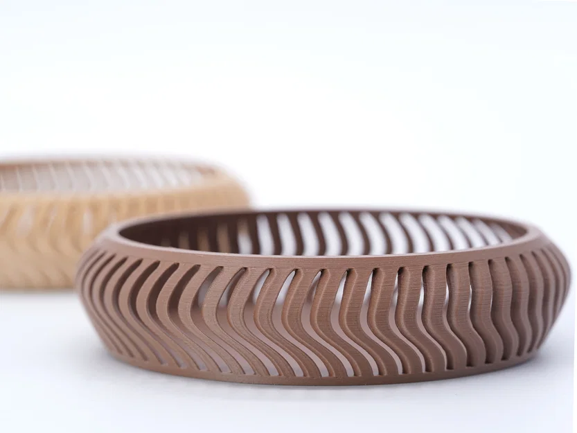 Khay Đựng Đồ Đa Năng Catch All Bowl Với Họa Tiết Vân Sóng - Image 1