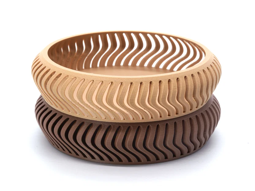 Khay Đựng Đồ Đa Năng Catch All Bowl Với Họa Tiết Vân Sóng - Image 2