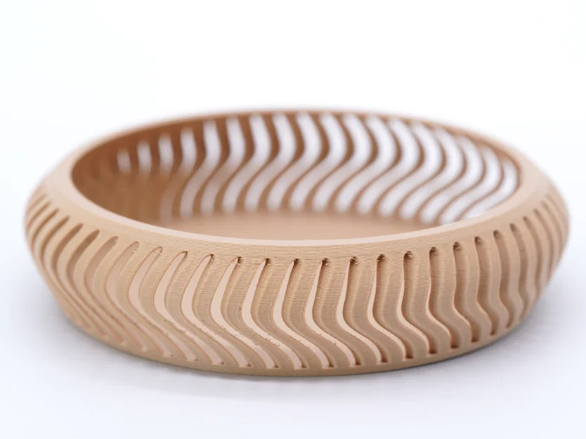 Khay Đựng Đồ Đa Năng Catch All Bowl Với Họa Tiết Vân Sóng - Image 3