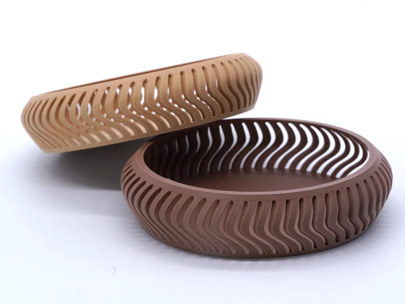 Khay Đựng Đồ Đa Năng Catch All Bowl Với Họa Tiết Vân Sóng - Image 7