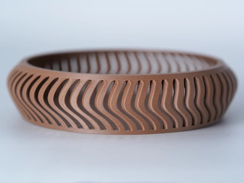 Khay Đựng Đồ Đa Năng Catch All Bowl Với Họa Tiết Vân Sóng - Image 8