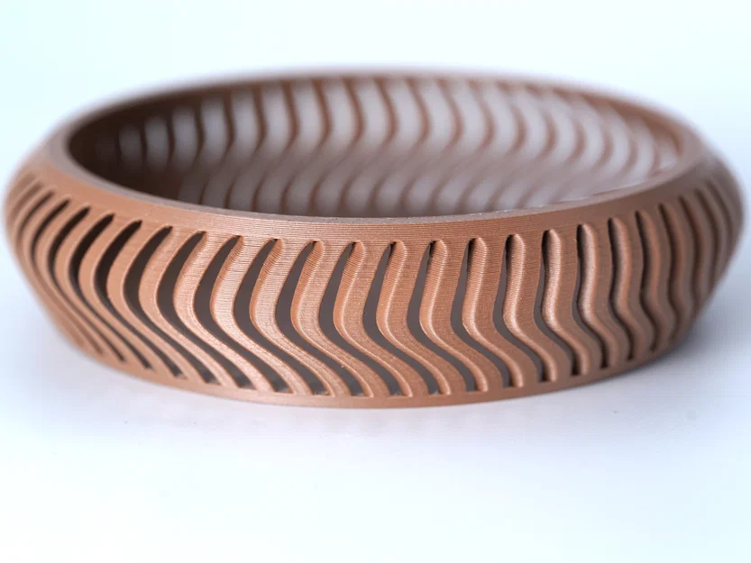 Khay Đựng Đồ Đa Năng Catch All Bowl Với Họa Tiết Vân Sóng - Image 11