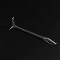Mô hình 3D công cụ cứu hỏa Halligan Tool (Firefighter Tool) - Thumbnail 1