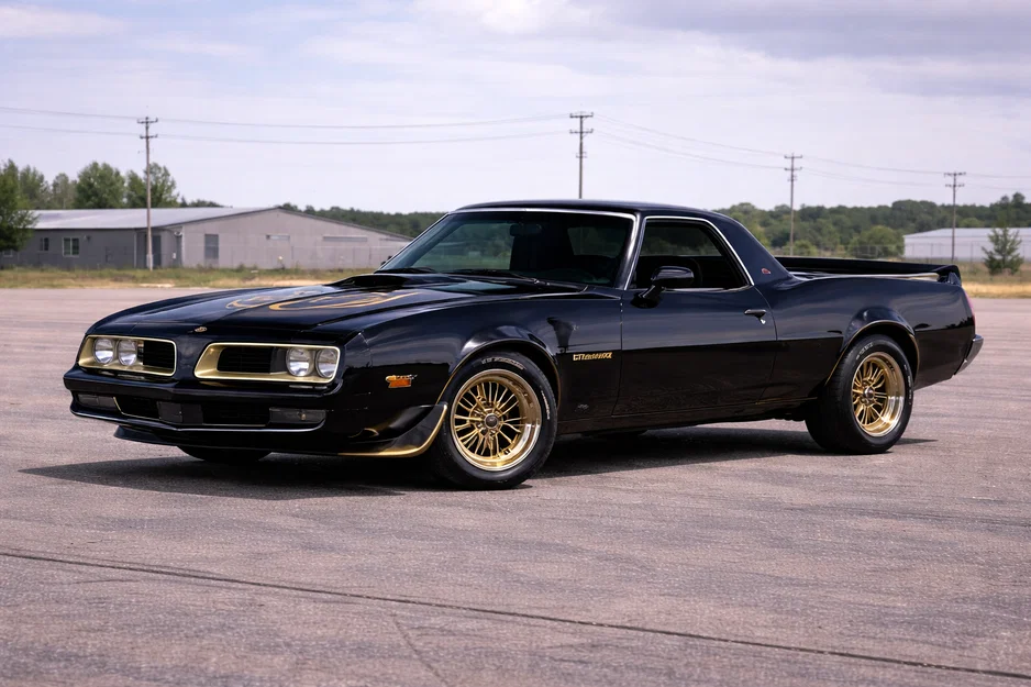 Mô hình 3D xe cổ 1977 Pontiac Firebird Truck đẹp mắt - Image 1