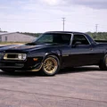 Mô hình 3D xe cổ 1977 Pontiac Firebird Truck đẹp mắt - Thumbnail 1
