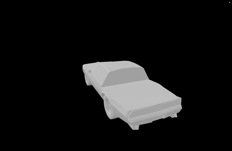 Mô hình 3D xe cổ 1977 Pontiac Firebird Truck đẹp mắt - Image 3