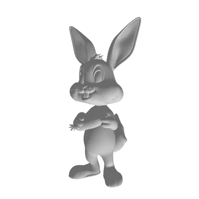 Bugs Bunny - Mô hình nhân vật Looney Tunes kinh điển