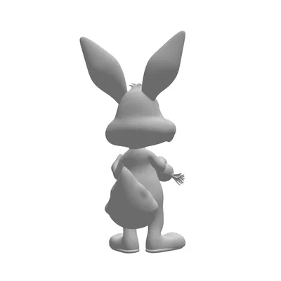 Bugs Bunny - Mô hình nhân vật Looney Tunes kinh điển