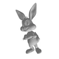 Bugs Bunny - Mô hình nhân vật Looney Tunes kinh điển - Thumbnail 4