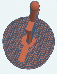 Mô hình trang trí kiếm cắm trong cuộn dây độc đáo cho bàn làm việc - Image 1