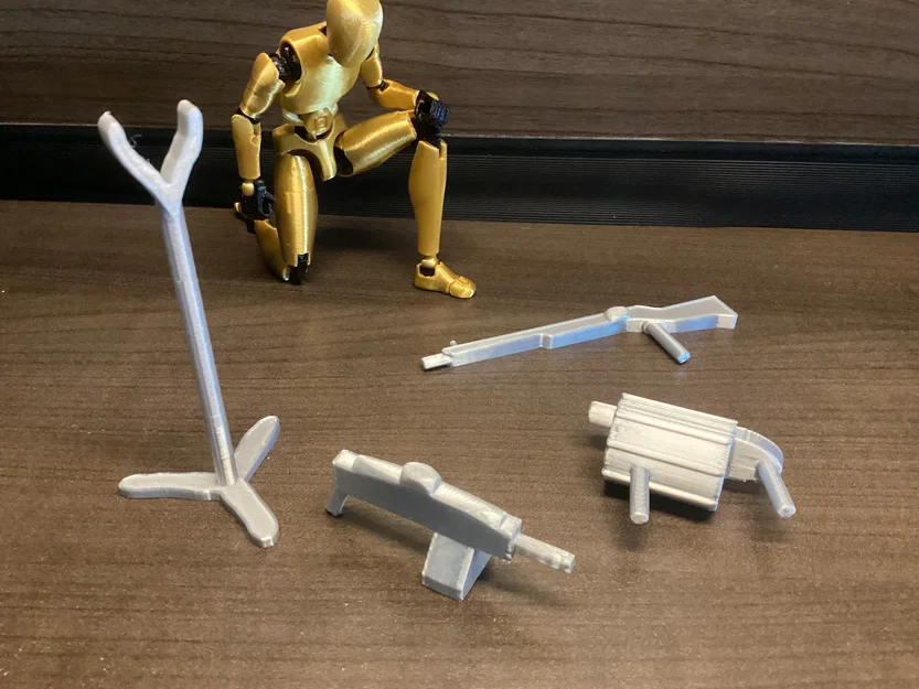 Bộ sưu tập vũ khí số 2 cho mô hình Carbon/Dummy 13 - Image 1