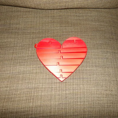 Mô hình trái tim linh hoạt (Flexi Heart) - Đồ chơi xả stress 3D