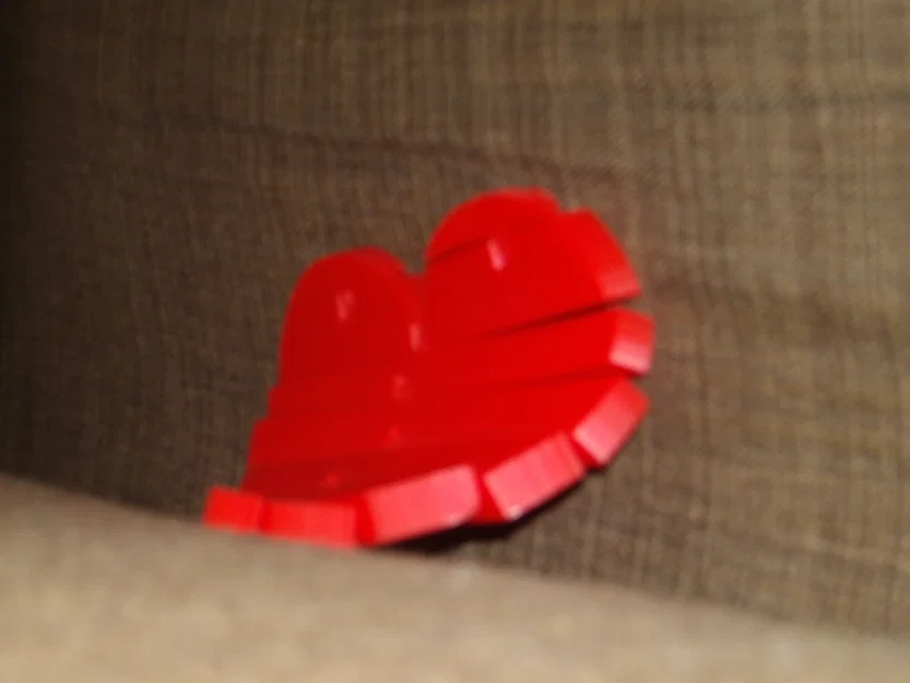 Mô hình trái tim linh hoạt (Flexi Heart) - Đồ chơi xả stress 3D - Image 3