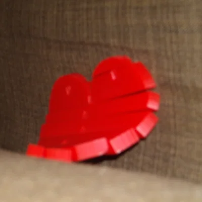 Mô hình trái tim linh hoạt (Flexi Heart) - Đồ chơi xả stress 3D