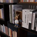 Cute Dragon Book Nook - Nhận ngay 300 mẫu 3D trên Patreon - Thumbnail 3