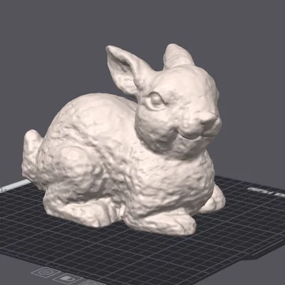 Mô hình chú thỏ 3D dễ thương trang trí để bàn siêu đẹp