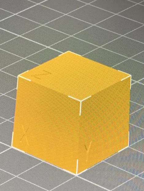 Khối lập phương kiểm tra in 3D XYZ-Block chuẩn xác - Image 1