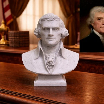Tượng bán thân Thomas Jefferson