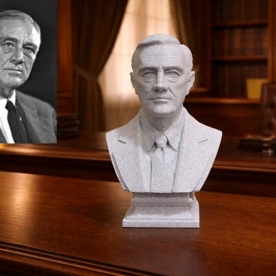 Franklin Delano Roosevelt — Bức tượng bán thân (Bust)